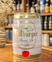 Bia Đức Bom 5 lít - Bitburger Mini Keg Premium Pils