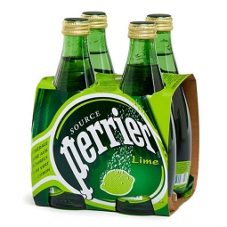 Nước khoáng có ga Perrier - hương chanh xanh 330ml
