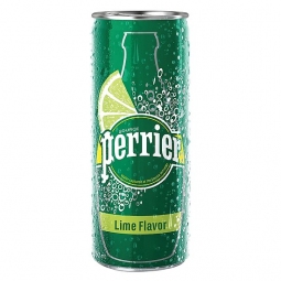Nước khoáng Perrier có ga vị Chanh Vàng (Lon 330ml )