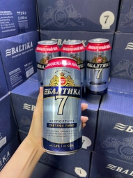 Bia Nga Baltika số 7 lon 450ml